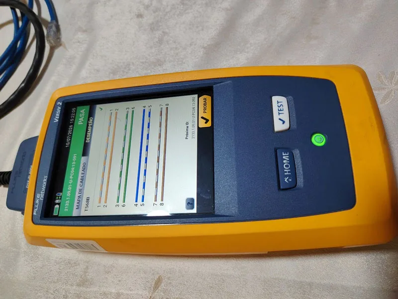 Certificador Fluke DSX-5000 CableAnalyzer